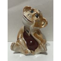 Статуэтка фарфоровая "Обезьяна" Добруш. АУКЦИОН не с рубля без МПЦ.