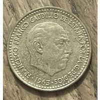 5 Песет Испания 1963г.
