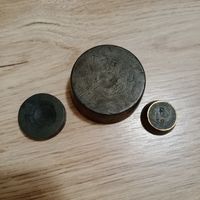 Гирьки разновесы 3 штуки разных