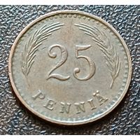Финляндия 25 пенни, 1941   ( 1-4-3 )