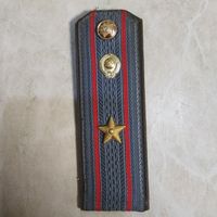 Одиночный погон к рубашке майора милиции СССР.