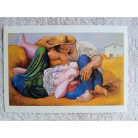 Пикассо. Спящие крестьяне. Издание США