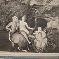 Поля блаженныхъ. Энциклопедическая гравюра СПБ. 19-20века 24х16см.     РАСПРОДАЖА КОЛЛЕКЦИИ.