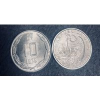 Чили 10 эскудо 1974 орел UNC