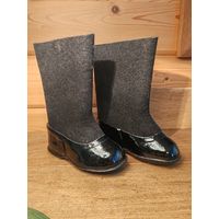 Валенки детские с галошами СССР