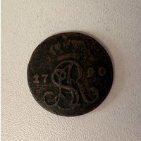 1 грош 1790 года, Речь Посполитая. Станислав II Август. С рубля. Смотрите другие мои лоты