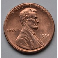 США, 1 цент 1984 г.