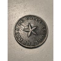 Centavo Chile 1853