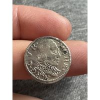 3 гроша 1599 Курляндия! В сохране!