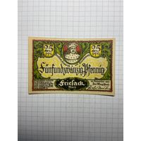 Нотгельд 25 пфеннигов Германия -3012