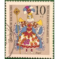 ФРГ 1970. Рождественская марка.