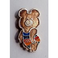 Значок Олимпийский мишка