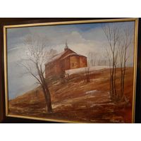 Картина Каложская церковь