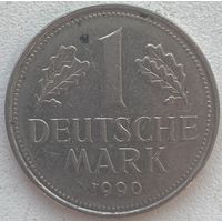 Германия 1 марка 1990 г. D