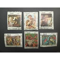 Панама 1968. Религиозное искусство. Полная серия