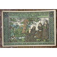 Нотгельд 50 пфеннигов 1921 год. Ордруф,. Веймарская республика