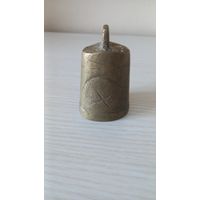 Колокольчик старинный, бронза 8см
