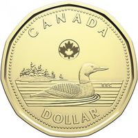 Канада 1 доллар, 2025 Карл III UNC