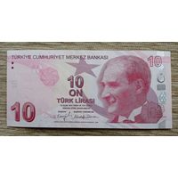 Werty71 Турция 10 лир 2009 (2022) UNC банкнота 1970