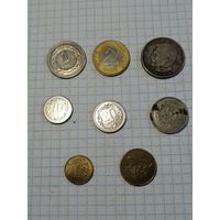 Монеты Польши 8 шт., одним лотом. Старт с 2-х рублей. Смотрите другие лоты много интересного.