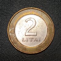 Литва 2 лита 2002