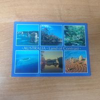 Открытка Австралия - страна контрастов.