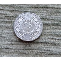 Werty71 Антильские острова 25 центов 2008 Антилы