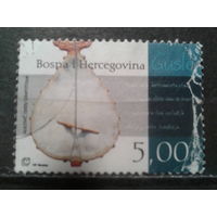 Босния и Герцеговина (Хорватия), 2005. Музыкальный инструмент. Гусле. Mi-6,0 евро гаш.