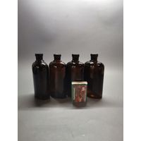 Аптечная бутылочка СССР 4шт. одним лотом.