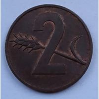 Швейцария, 2 раппена, 1969 год, VF