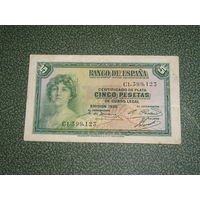 Испания, 5 Песет 1935