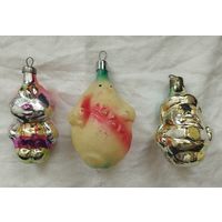 Ёлочные игрушки из серии Чиполлино