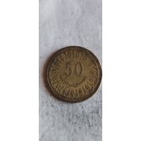 Тунис 50 миллим 2013