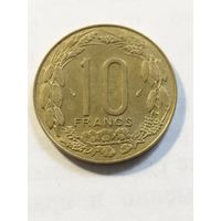 Центральная Африка ВЕАС 10 франков 1983
