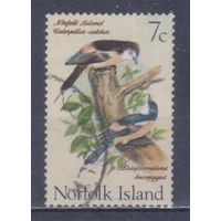 [823] Норфолк 1970. Фауна.Птицы.7с. Гашеная марка.