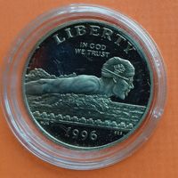 Полдоллара 1996S. Летние ОИ в Атланте. Плавание