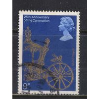 Великобритания 1978 25 летие коронации Елизаветы II Коронационная карета #765
