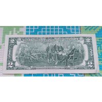 США 2 доллара 2009 года. Штат Джоржия. Аталанта. Сторгуй за свою цену, предложи обмен!