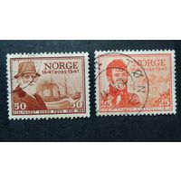 Норвегия 1947 300 лет почты. личности \229фк\