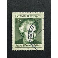 Германия 1969. 50-летие предоставления женщинам права голоса