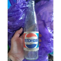 Бутылка пепси кола. СССР.  1987 год.