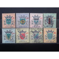Ангола, колония Португалии, 1963. Гербы