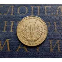 5 франков 1971 Западная Африка #01