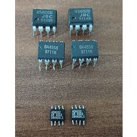 Операционные усилители AD8022AR, BA4558, JRC4580DD