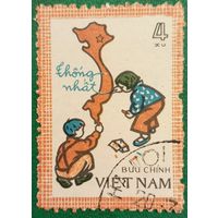 Вьетнам 10 сентября 1977. Карта единого Вьетнама