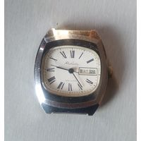 Часы наручные мужские "Raketa" 2628.Н, Made in USSR, ПЧЗ, календарь, баланс, противоударные