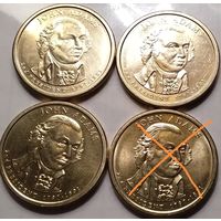 1 доллар США 2007 г. 2-ой Президент Джон Адамс
