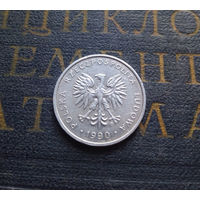 5 злотых 1990 Польша #02