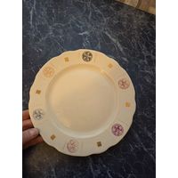 Винтажная тарелка, агитация