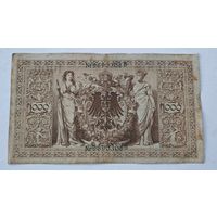 1910 год Германия 1000 марок
